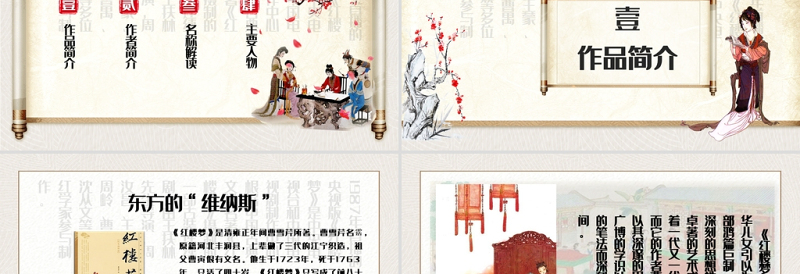 2021四大名著之红楼梦名著导读PPT