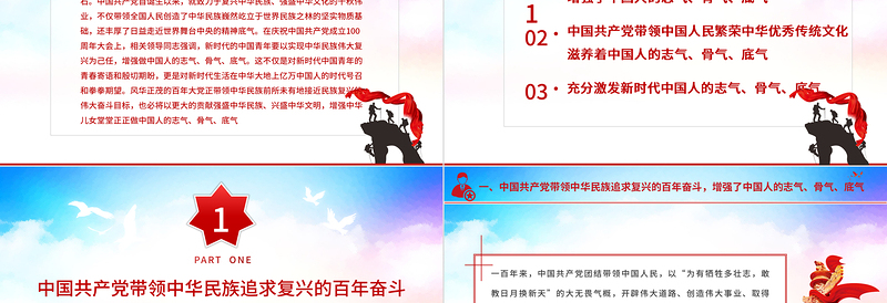 2021以实现中华民族伟大复兴为己任增强做中国人的志气、骨气、底气 奋斗百年路启航新征程 新时代的中国青年要以实现中华民族伟大复兴为己任,增强做中国人的志气、骨气、底气 建党100周年 建党百年PPT