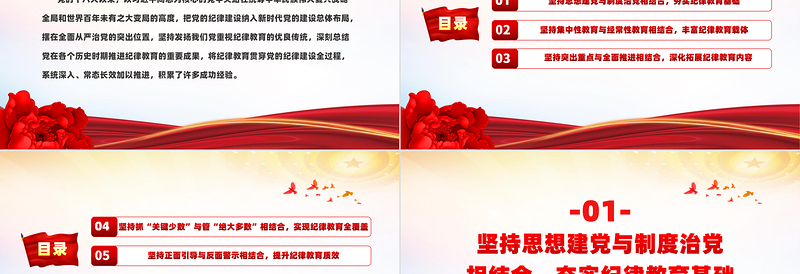 新时代加强党的纪律教育的重要经验PPT2024年党纪学习教育专题党课