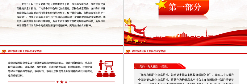 新时代新征程上弘扬企业家精神PPT