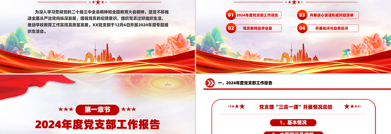 2024年度专题组织生活会PPT理论学习强党性凝心聚力建新功课件