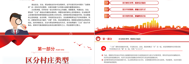 2023构建“三治”结合的基层治理体系PPT精品风党员干部学习教育专题党课PPT