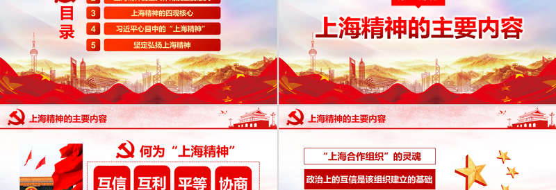 上合组织青岛峰会坚定弘扬上海精神PPT