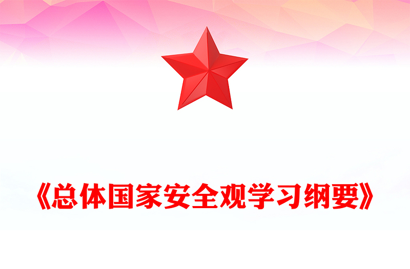 2022深入学习宣传贯彻《总体国家安全观学习纲要》PPT党建风基层党委党支部干部学习教育专题党课PPT(讲稿)