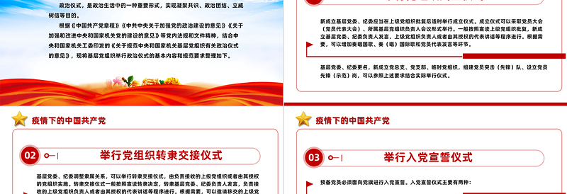 政治仪式的基本内容和规范要求PPT简约风政治生日增活力仪式教育铸忠诚基层党组织培训课件