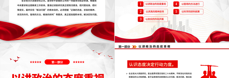 2023调查研究要把握好“五个维度”PPT精品风党员干部学习教育专题党课PPT