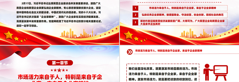 弘扬企业家精神专心致志做强做优做大企业PPT