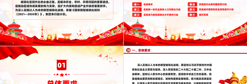深入实施以人为本的新型城镇化战略五年行动计划PPT