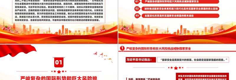 夯实中国式现代化行稳致远的国家安全根基PPT党建风正确把握重大国家安全问题课件