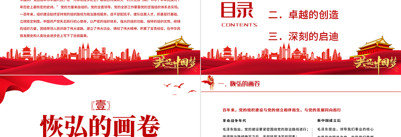 党的组织建设的辉煌成就与宝贵经验PPT党的组织建设为百年大党千秋伟业提供坚强保证专题党课PPT