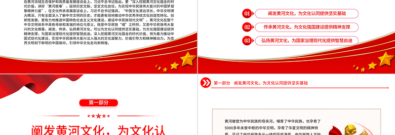 2023深入挖掘黄河文化蕴含的时代价值PPT简约风讲好黄河故事传承弘扬黄河文化系列课件