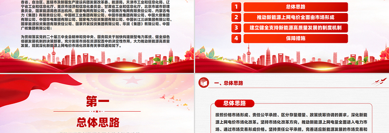 关于深化新能源上网电价市场化改革促进新能源高质量发展的通知PPT