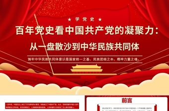 2025民族大团结党课大全ppt