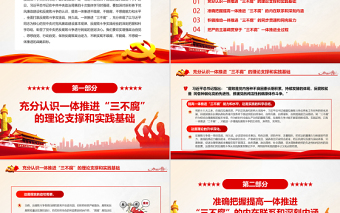 切实提高一体推进“三不腐”能力和水平PPT党政风简约风廉政廉洁专题党课