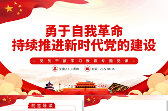 新形势党的建设总要求ppt