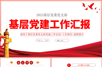 党总支工作总结ppt