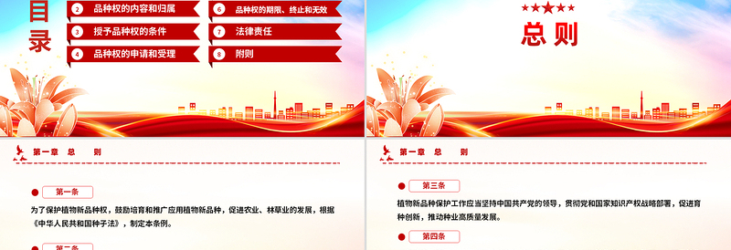 2025年《植物新品种保护条例》PPT法律法规课件下载