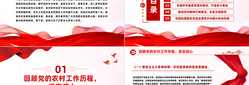 2025在新时代乡村振兴征程中彰显党员担当PPT微党课
