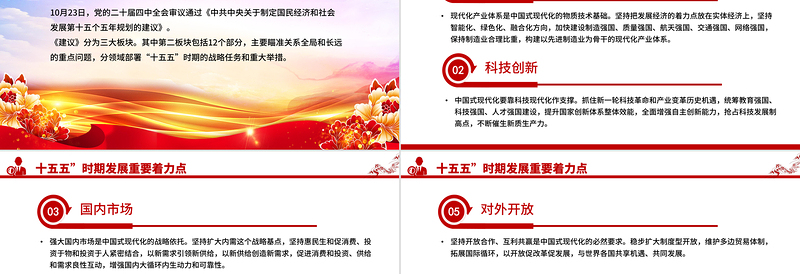 党政风12段话速览“十五五”时期发展重要着力点PPT党课课件