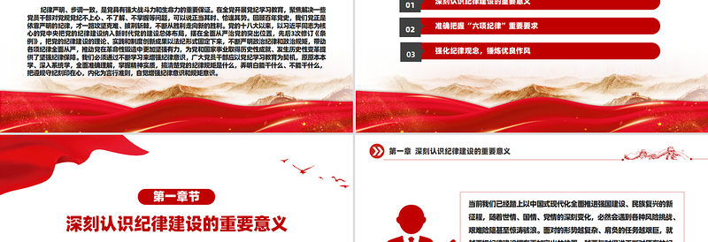 强化纪律观念锤炼优良作风PPT精品廉政教育党课