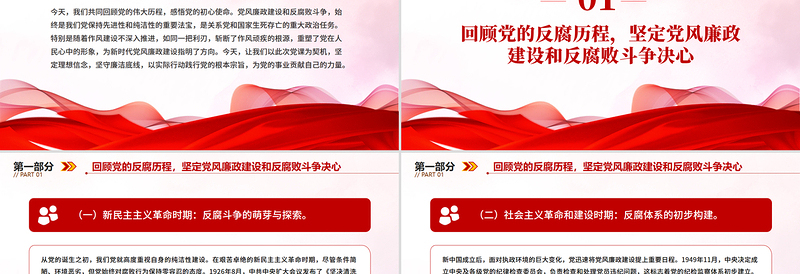 党政风坚守廉洁底线铸就忠诚担当PPT廉政党课下载