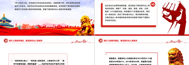 2025践行人民城市理念建设现代化人民城市PPT学习贯彻中央城市工作会议精神课件