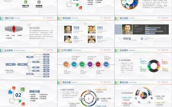 2018精美商业策划书创业计划项目投资
