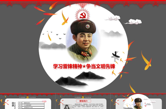 小学雷锋主题班会ppt

