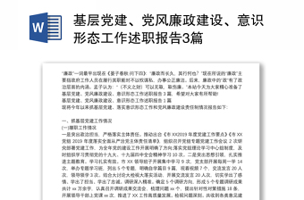 述德述廉术职报告ppt
