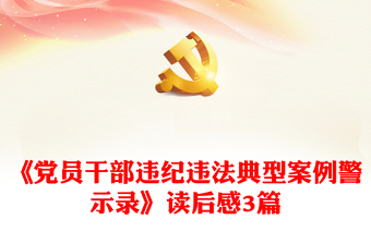 党员干部违纪案例ppt