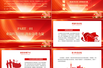 2023忆峥嵘岁月贺今朝华诞PPT党政风优质初心向党献礼七一建党节党员表彰大会建党102周年模板