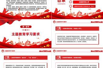 医院主题教育党课PPT党政风简约学深悟透重实效实干笃行显担当医疗卫生系统主题党课课件
