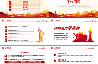 2023党员主题党日PPT党政风心存敬畏手握戒尺党员干部学习教育主题微党课PPT模板下载
