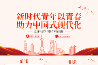十九大新党章学习心得ppt