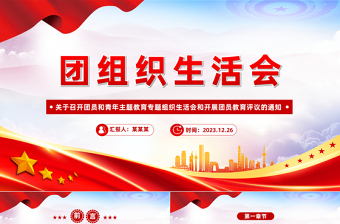 党史学习教育专题组织生活会书记总结党课PPT