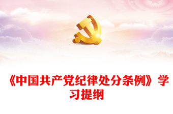 党课学习提纲ppt