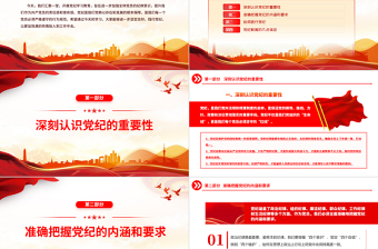 坚定信仰践行党纪PPT精美创意党纪学习教育主题宣讲党课下载