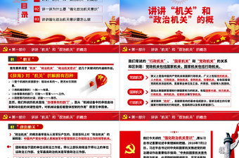 党政风精美强化政治机关意识走前列做表率专题党政党建党课PPT