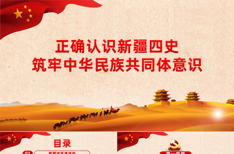 新疆历史党课PPT