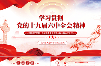十九会议精神内容ppt