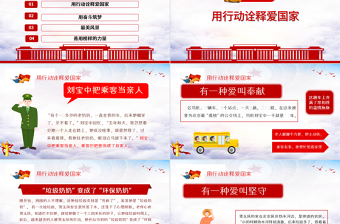 榜样的力量PPT党政风精美深入开展学习榜样不忘初心牢记使命做合格党员党课PPT