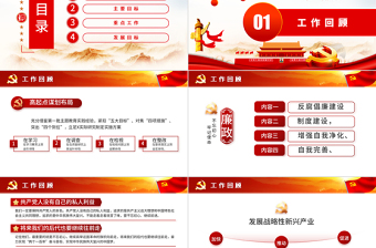 积极履职尽责展现担当作为PPT党政风精美党员干部年终工作总结述职报告专题党课PPT
