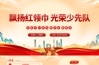 我是光荣的少先队中队会ppt