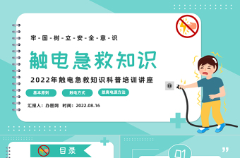 2024触电事故案例ppt