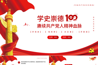 庆祝了党的岁生日党课ppt