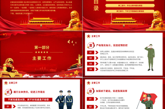 党支部书记抓基层党建工作述职报告PPT党政风公司党支部书记专题党课PPT