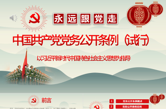 2024党务公开规范ppt
