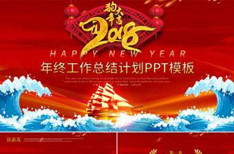 狗年年终总结PPT