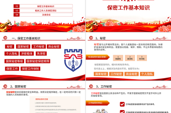 保密警示教育党课PPT党政风基层党政单位保密近视教育专题党课PPT模板