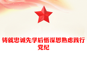 革命故事微党课PPT
